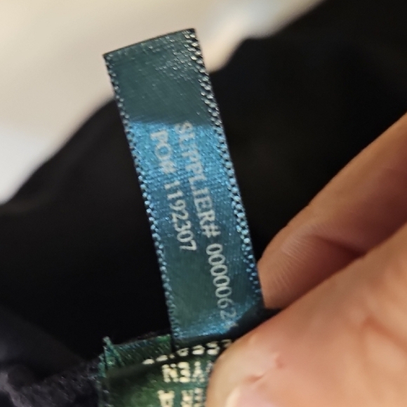 Ralph Lauren Black Wrap Tank Top Size L - Picture 6 of 7